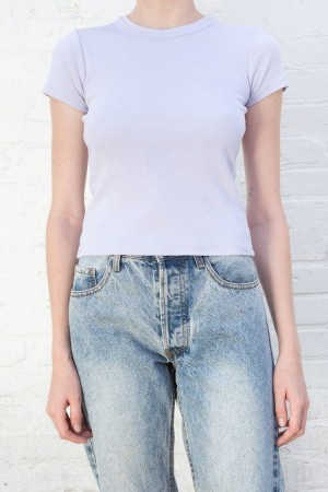 Lavender Brandy Melville Hailie Tops | USA 16459-NWBS