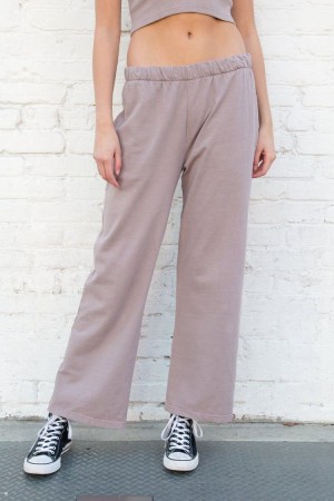 Light Purple Brandy Melville Anastasia Sweatpants | USA 61548-KMTA