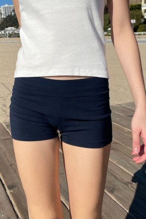 Navy Brandy Melville Madelyn Shorts | USA 32501-JOFM