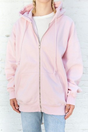 Pink Brandy Melville Christy Hoodie | USA 02561-AOVH