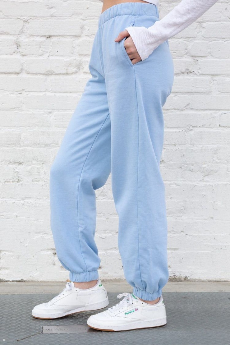 Blue Brandy Melville Rosa Sweatpants | USA 39702-KFWZ