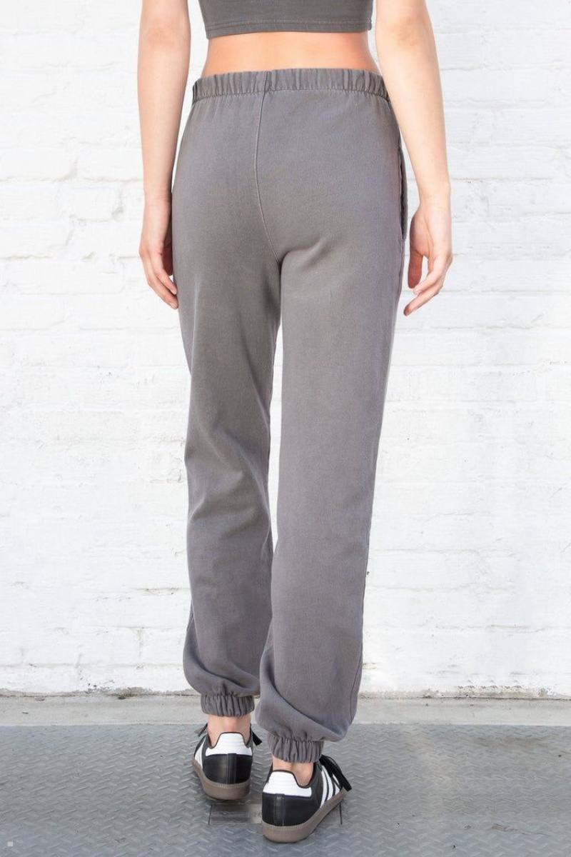 Grey Brandy Melville Rosa Sweatpants | USA 69548-WMJU