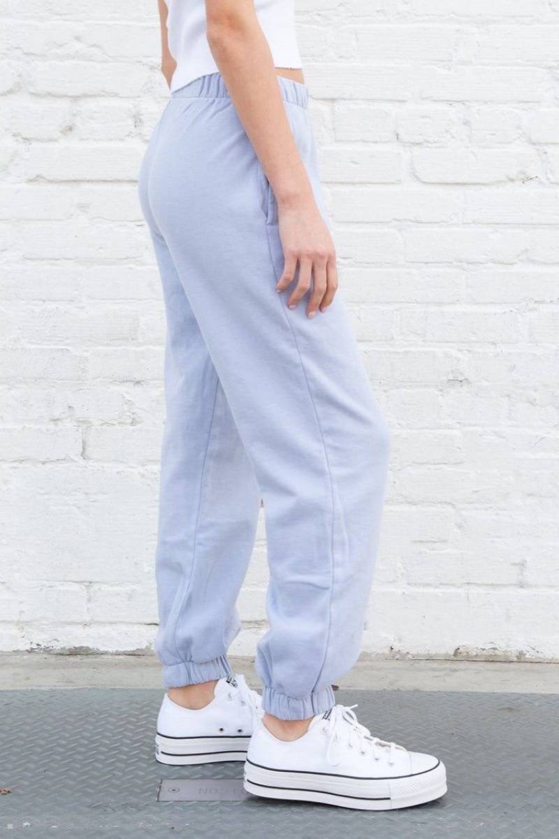 Light Blue Brandy Melville Rosa Sweatpants | USA 32514-FDYH