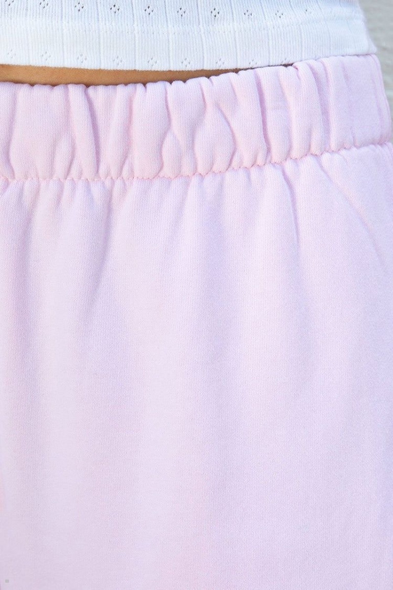 Light Pink Brandy Melville Rosa Sweatpants | USA 79314-ZYFX