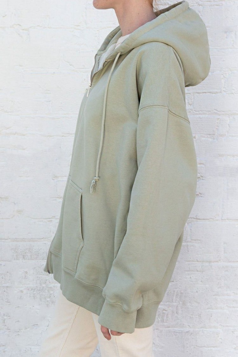 Mint Brandy Melville Christy Hoodie | USA 04396-EXVA