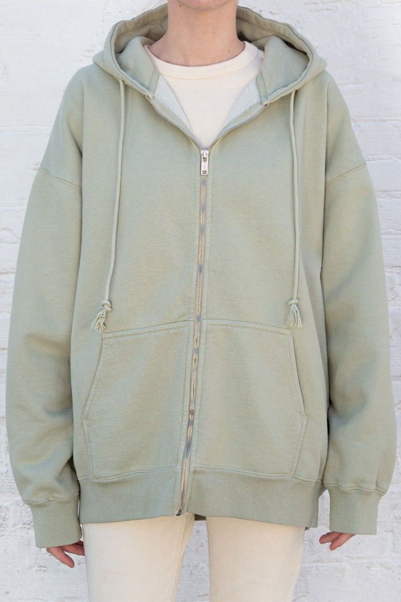 Mint Brandy Melville Christy Hoodie | USA 04396-EXVA