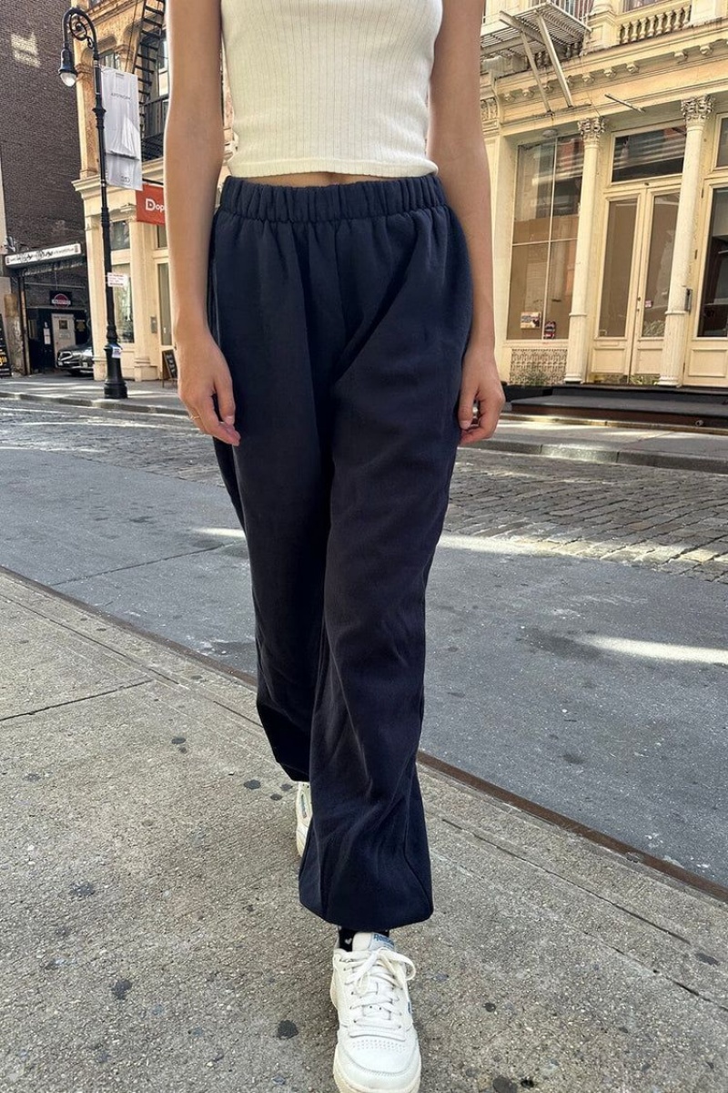 Navy Brandy Melville Rosa Sweatpants | USA 45298-XQFV