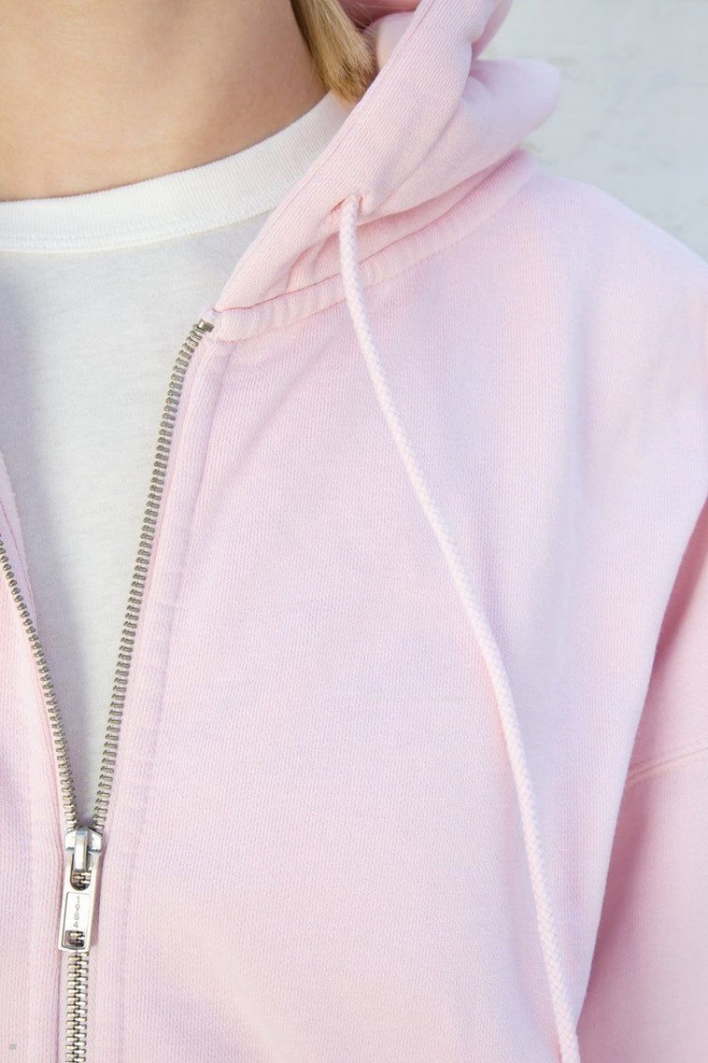 Pink Brandy Melville Christy Hoodie | USA 02561-AOVH