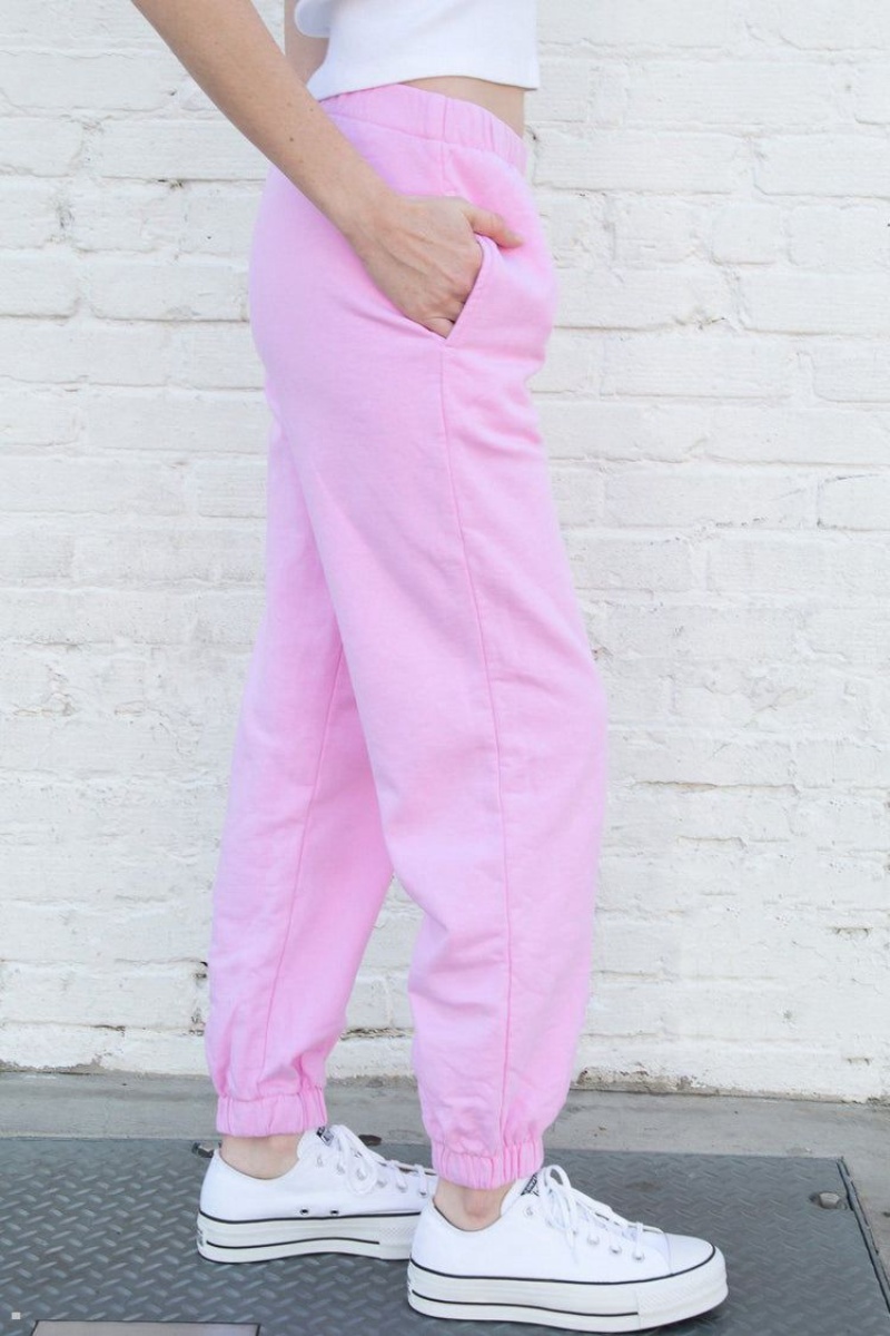 Pink Brandy Melville Rosa Sweatpants | USA 14352-LTQJ