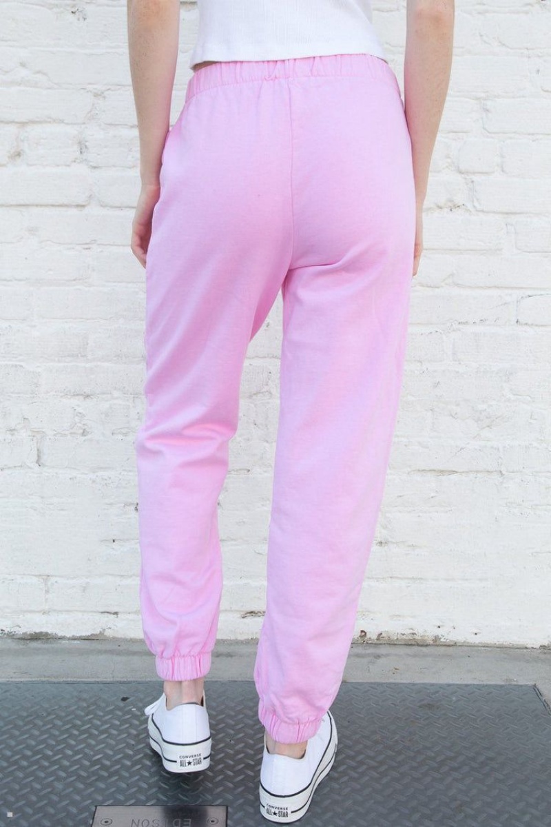 Pink Brandy Melville Rosa Sweatpants | USA 14352-LTQJ